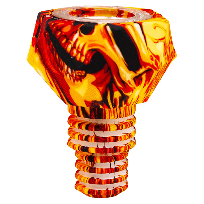 14/19mm Silicone Bowls Hexagon