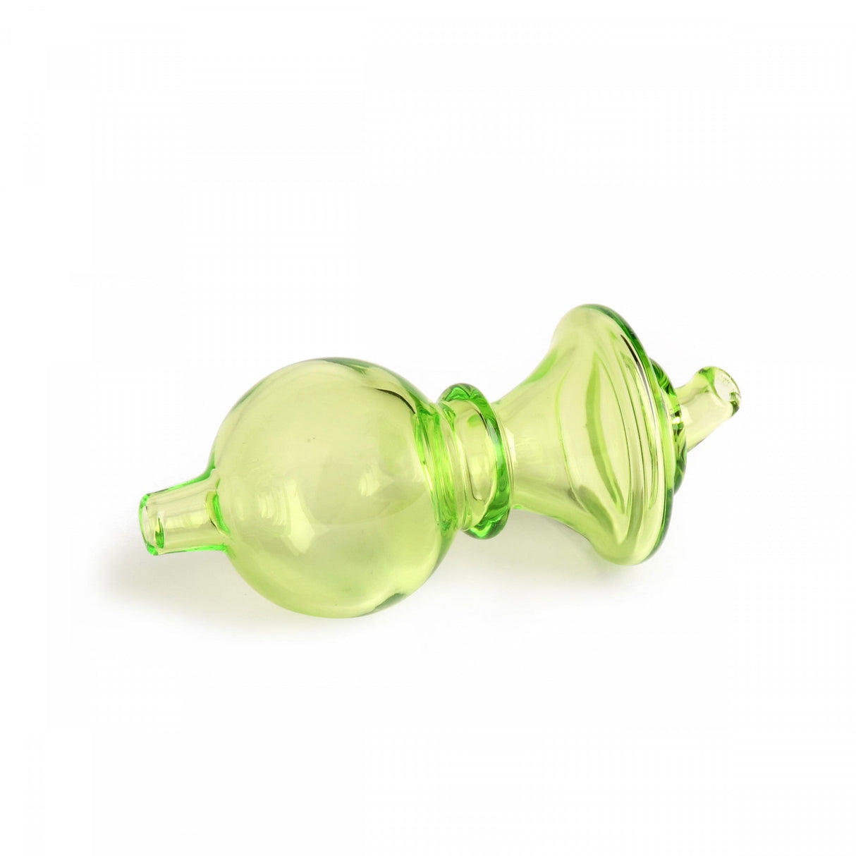Carb Cap: Red Eye Glass Reversible-Lime Green