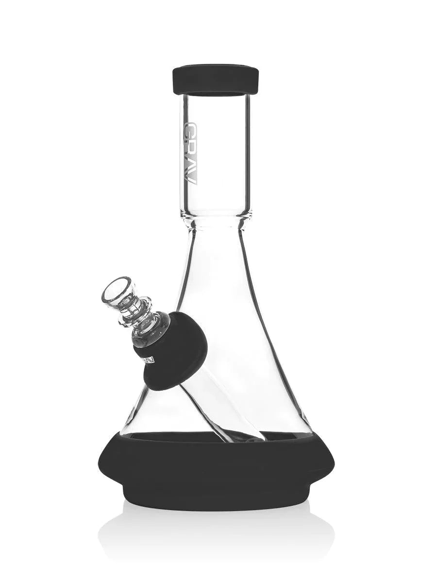 GRAV Deco Beaker Silicone Black