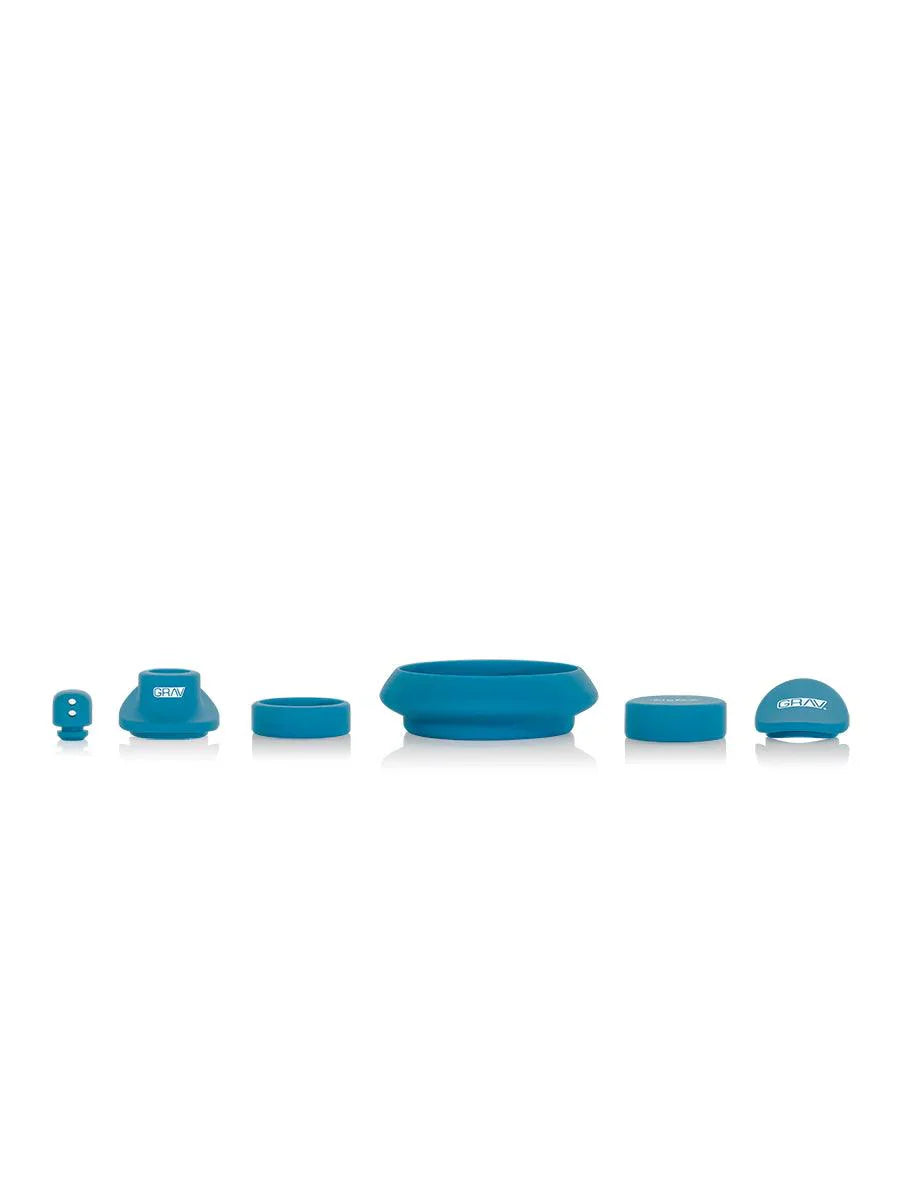 GRAV Deco Beaker Silicone Blue