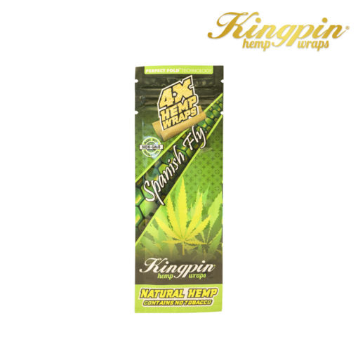 Kingpin Hemp Wrap Spanish Fly-4pk