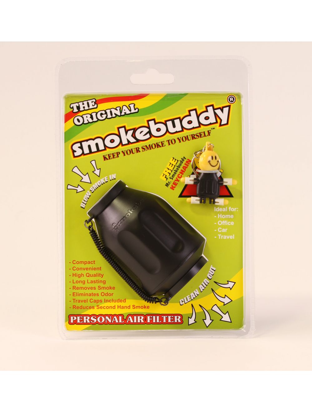 SMOKEBUDDY FILTER-BLACK