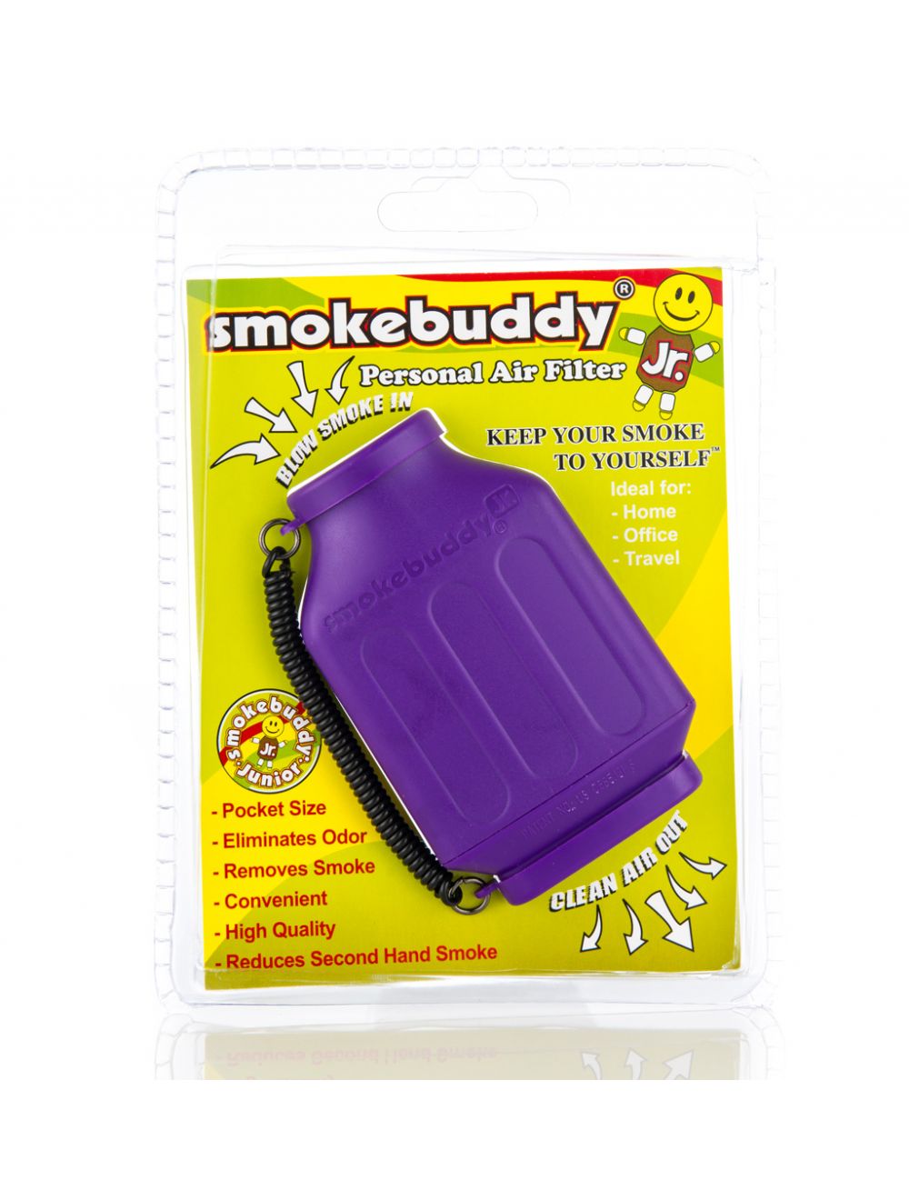 SMOKEBUDDY JR FILTER-Purple