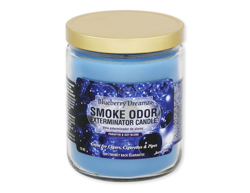 Candle: Smoke Odor 13oz Blueberry Dreamz