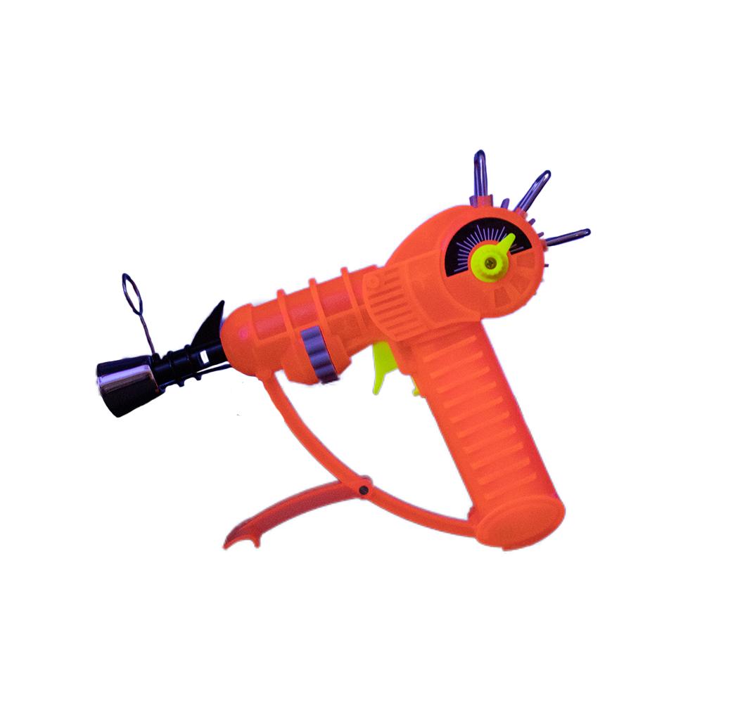 Spaceout Ray Gun Glow Red